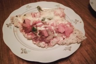 "Пицца" на куриной основе без муки