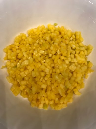 Севиче из лосося и манго - Шаг 2