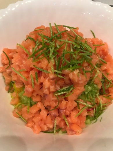 Севиче из лосося и манго - Шаг 6