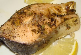 Горбуша запеченная в фольге