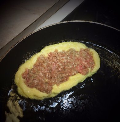 Драники с мясной начинкой - Шаг 4