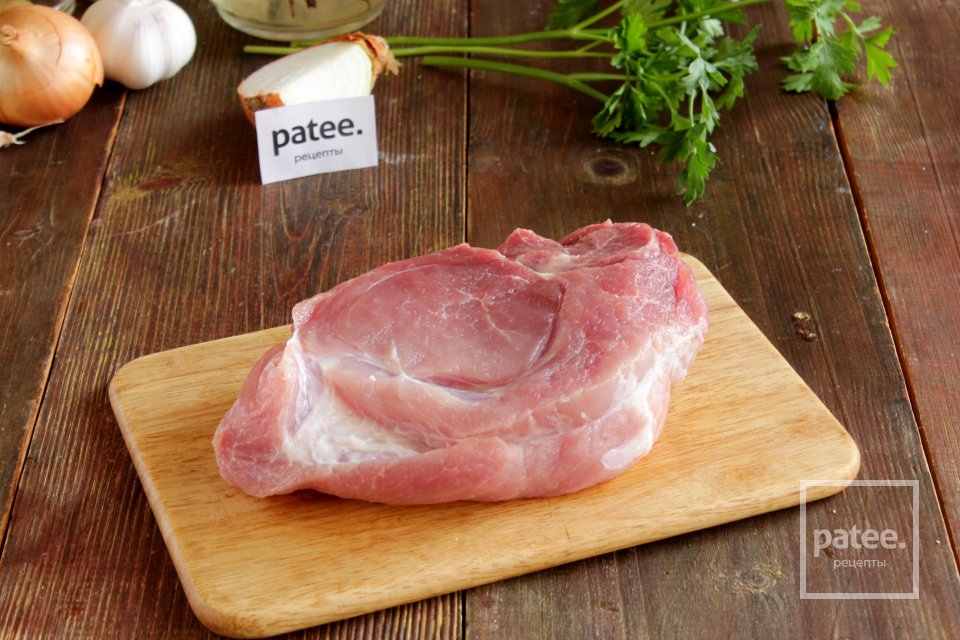 Свинина в сметанно-горчичном соусе - Шаг 2
