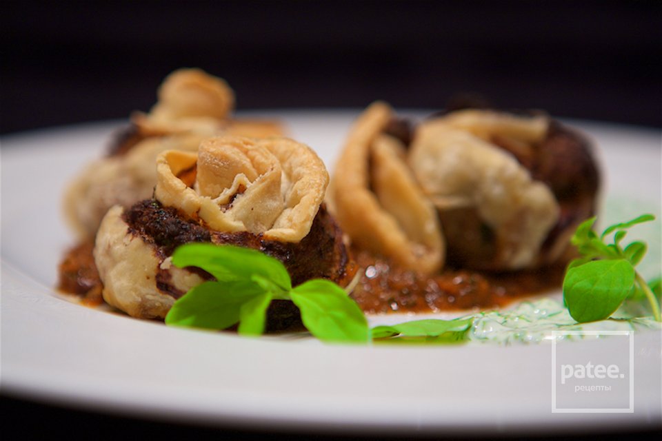 Слоёные розочки с индейкой и уткой - Шаг 23