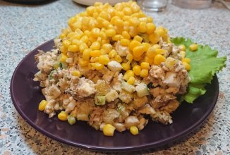 Шпротный салат