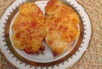 Отбивные из свинины с картошечкой