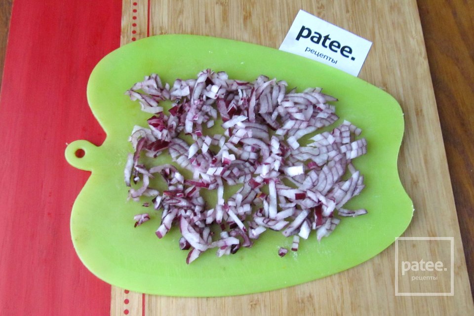 Салат Оливье с солёной скумбрией - Шаг 6