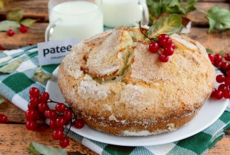 Простой кекс на яичных белках