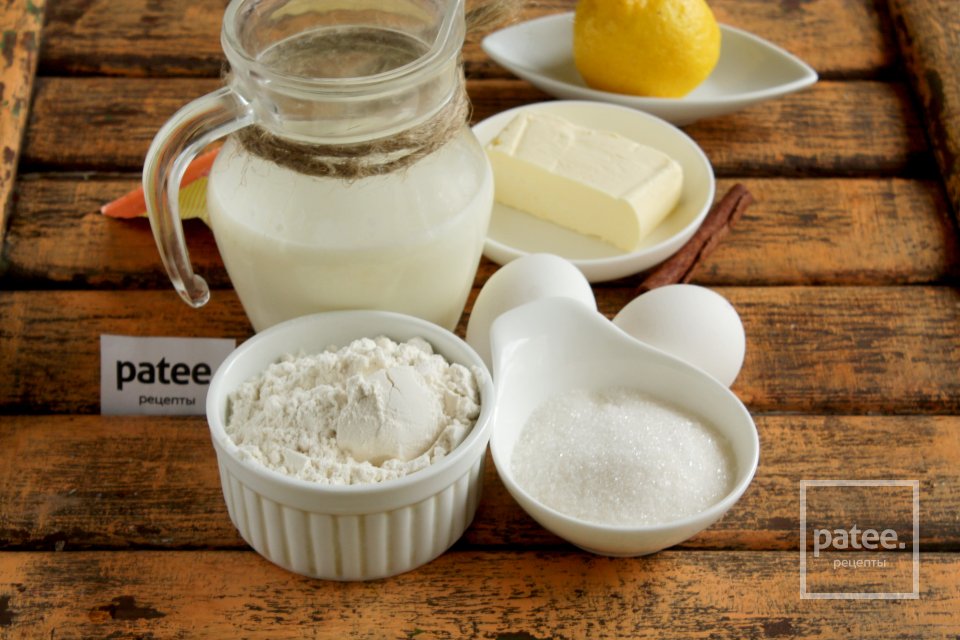 Простой кекс на яичных белках - Шаг 1