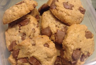 Печенье с шоколадом 🍪