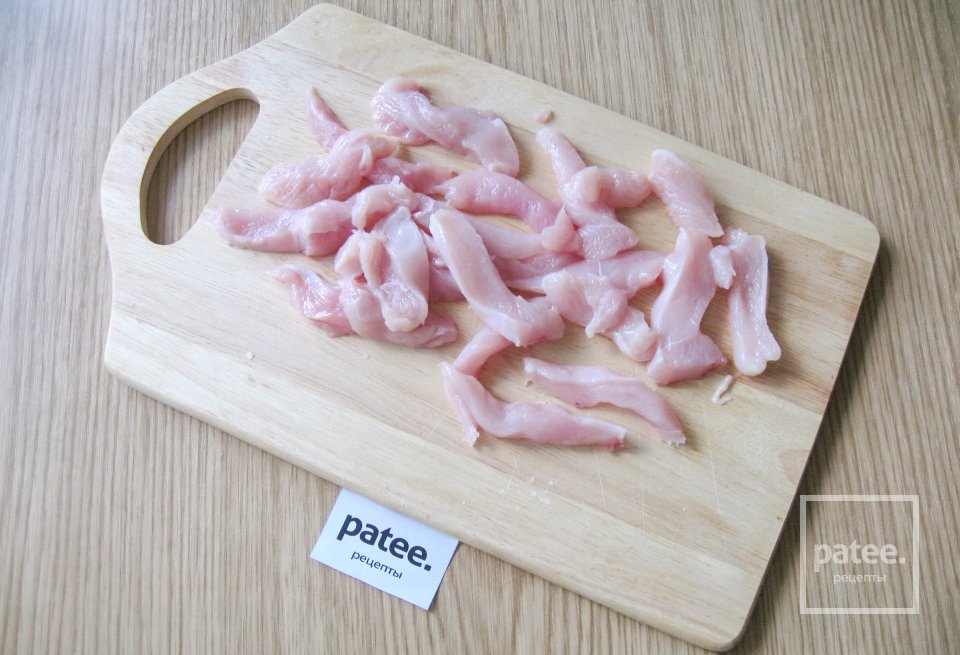 Куриная грудка с баклажанами по-китайски - Шаг 2