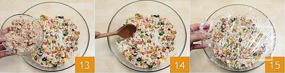 Рисовый салат. - Шаг 6