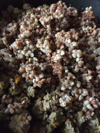 Каша гречневая богатырская. Греча с фаршем - Шаг 3