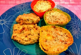 Пп куриные оладьи с кабачком и морковью