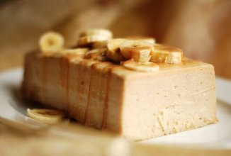 Банановый чизкейк (запеканка с творогом)