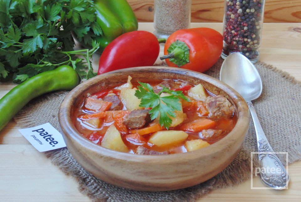 Венгерский суп-гуляш - Шаг 20