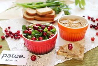 Паштет печеночный с овощами и свиной грудинкой