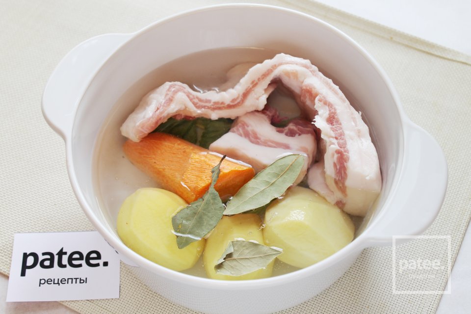 Паштет печеночный с овощами и свиной грудинкой - Шаг 5