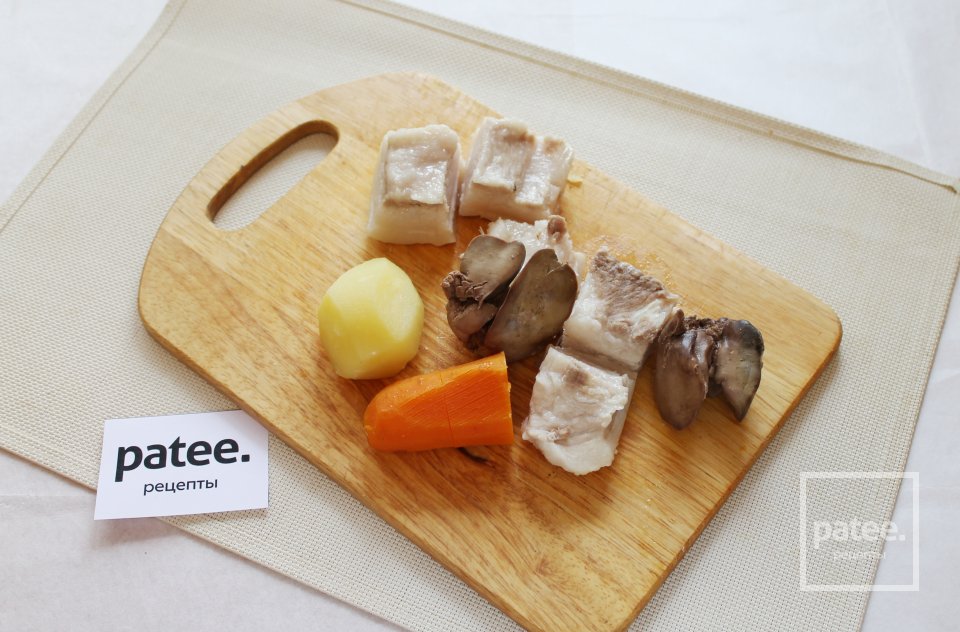 Паштет печеночный с овощами и свиной грудинкой - Шаг 12