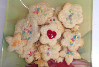 Кокосовое печенье