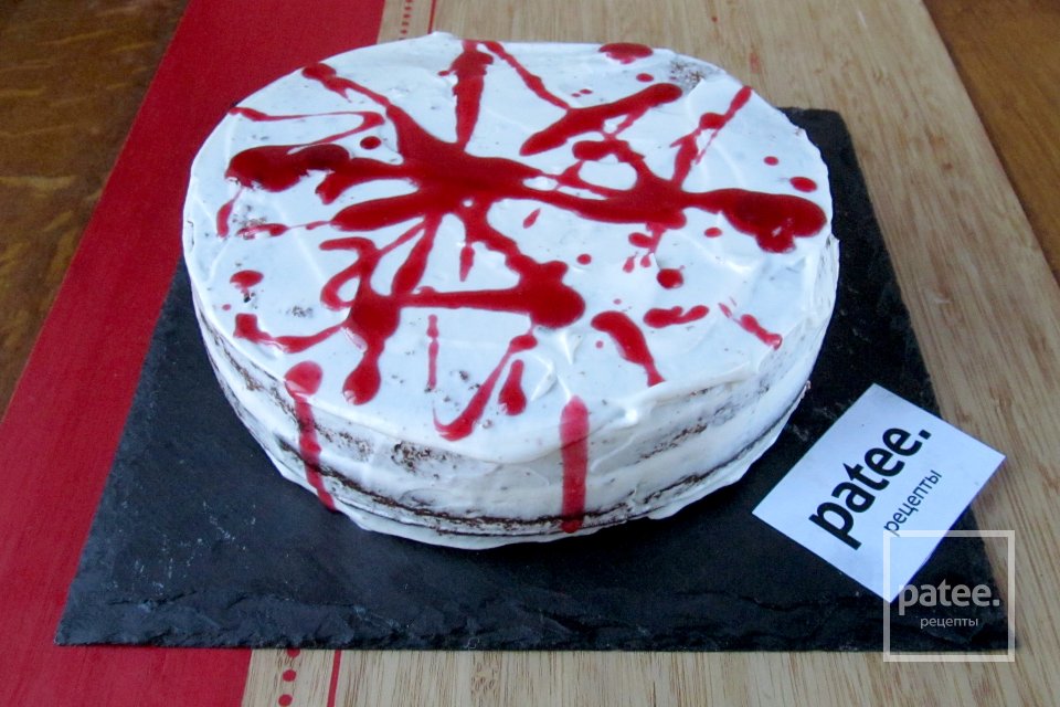 Торт на Хэллоуин "Кровавый Ричард" - Шаг 20