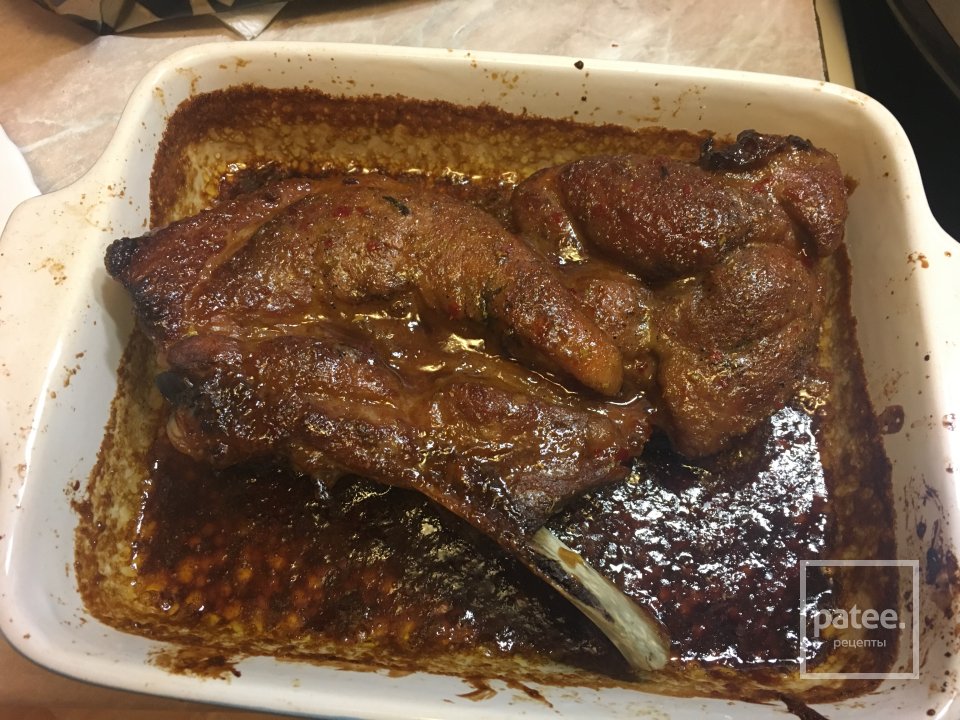 Свиные ребра в пикантном соусе - Шаг 9