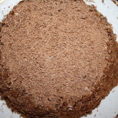 Шоколадно-банановый торт из пряников - Шаг 4