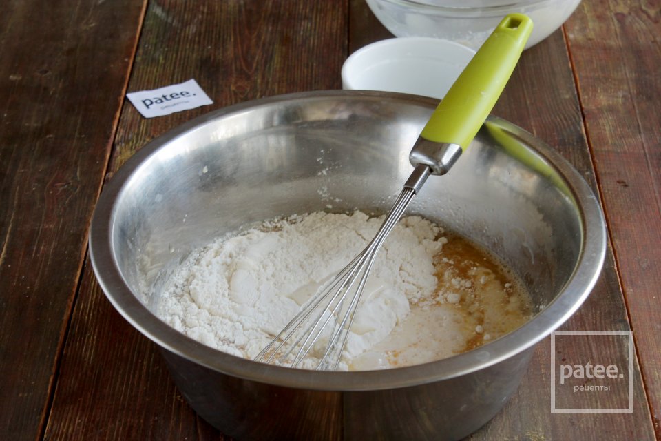 Tarte au sucre — сахарный пирог - Шаг 8