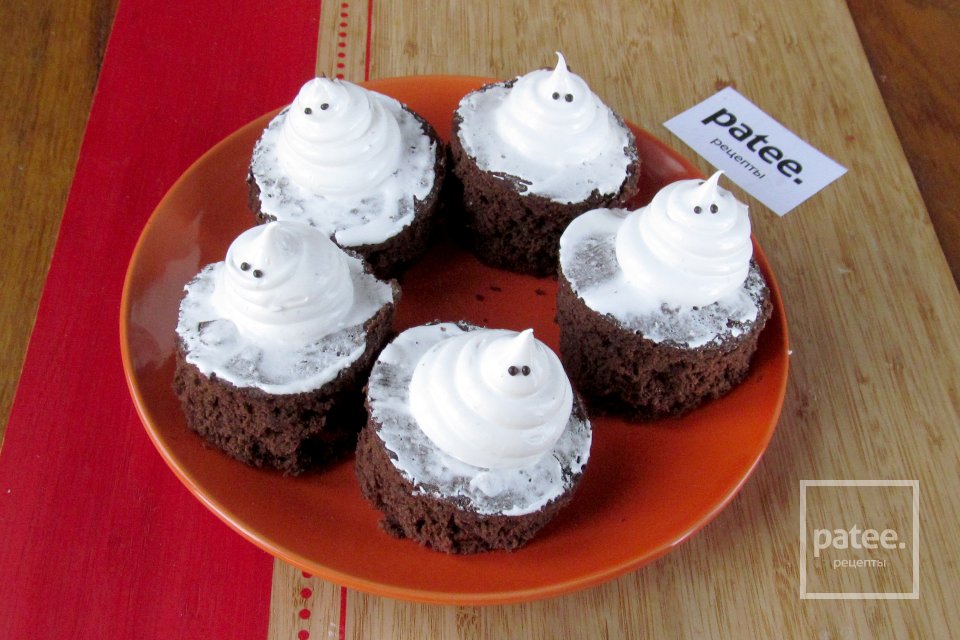 Шоколадные пирожные на Хэллоуин - Шаг 19