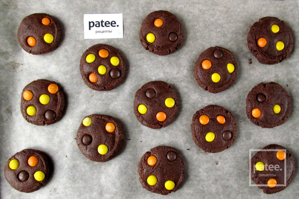 Шоколадное печенье на Хэллоуин - Шаг 12
