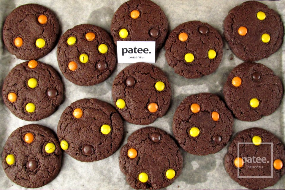 Шоколадное печенье на Хэллоуин - Шаг 13