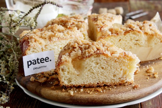 Tarte au sucre — сахарный пирог