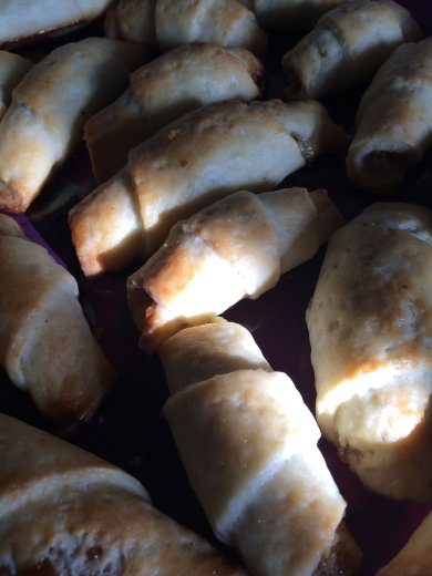 Трубочки с грецкими орехами - Шаг 9