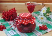 Калина с сахаром на зиму