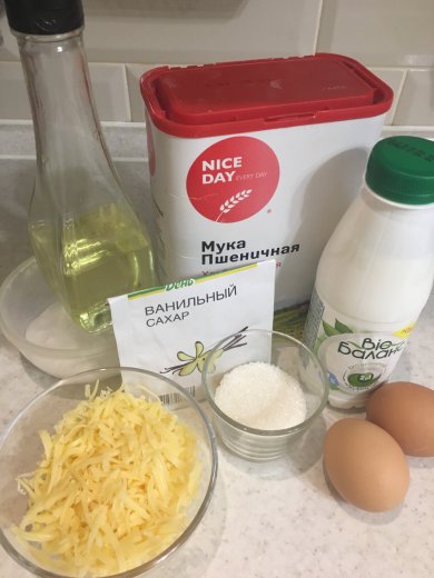 Панкейки с сыром - Шаг 1