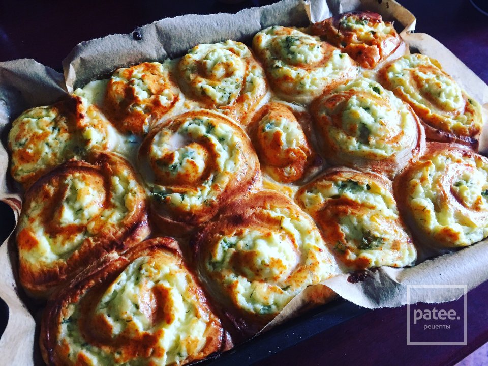 Булочки с сыром и травами - Шаг 2