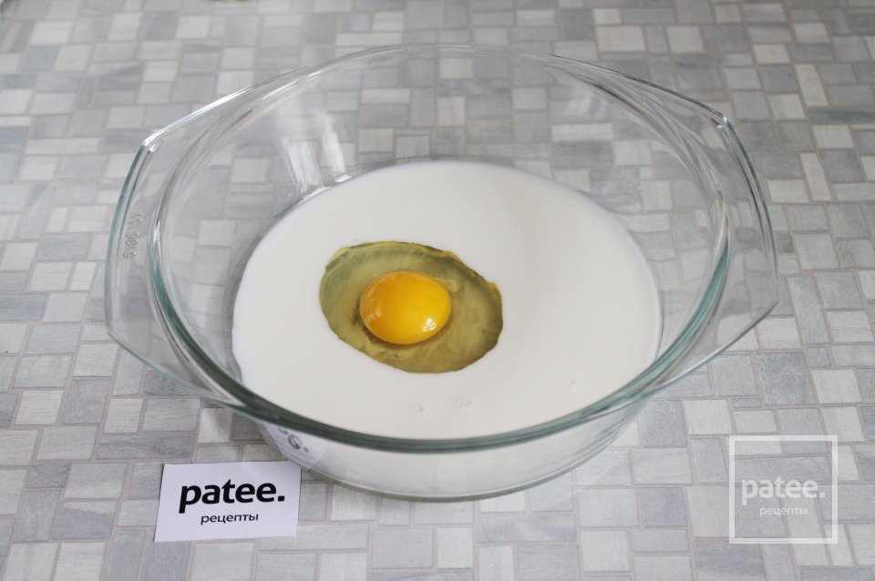 Блинчики заварные с кальмарами и сыром - Шаг 4