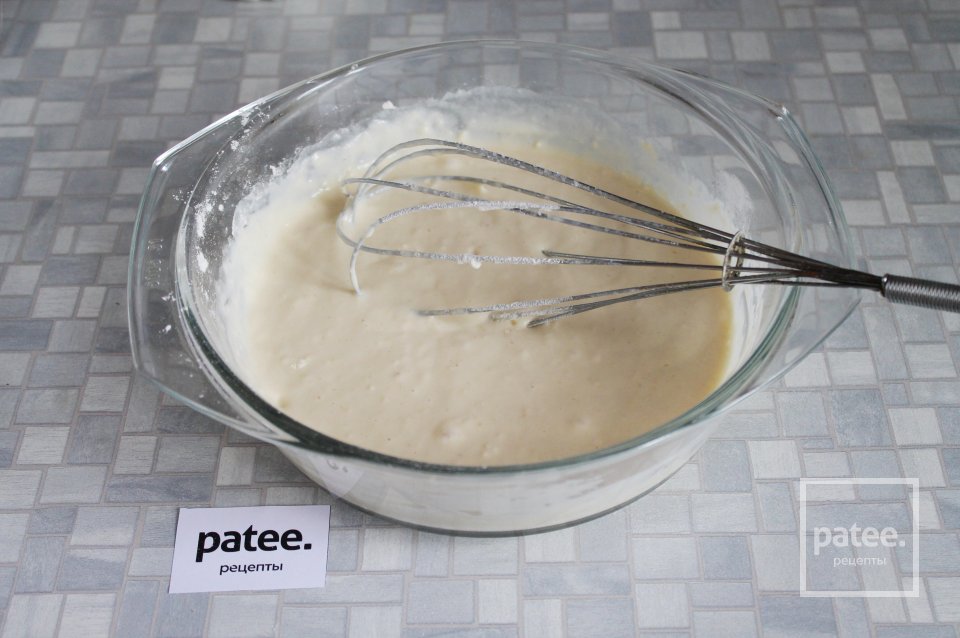Блинчики заварные с кальмарами и сыром - Шаг 6