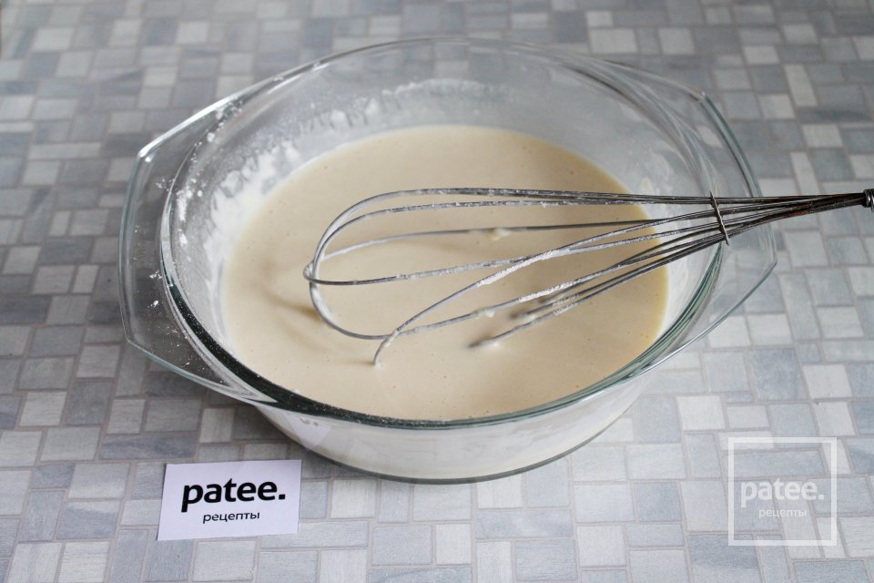 Блинчики заварные с кальмарами и сыром - Шаг 8