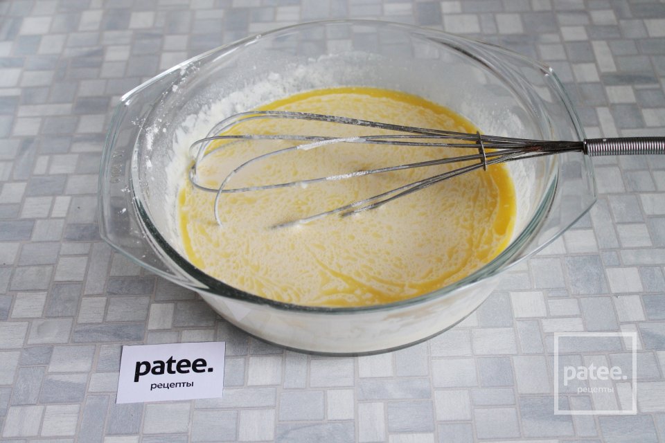 Блинчики заварные с кальмарами и сыром - Шаг 10