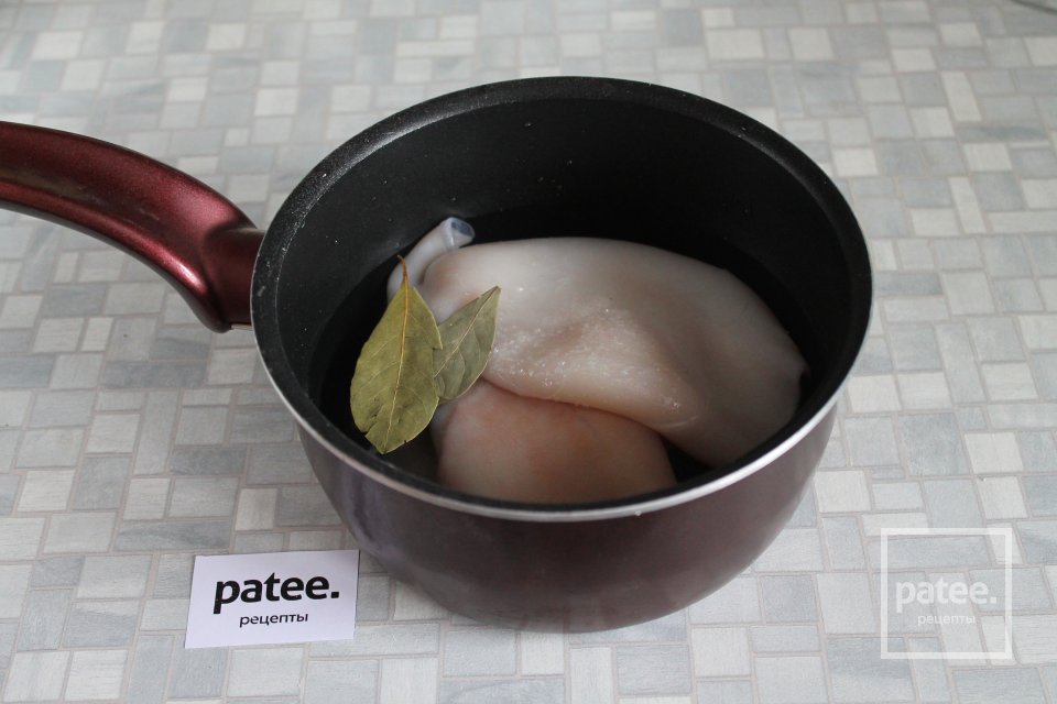 Блинчики заварные с кальмарами и сыром - Шаг 13