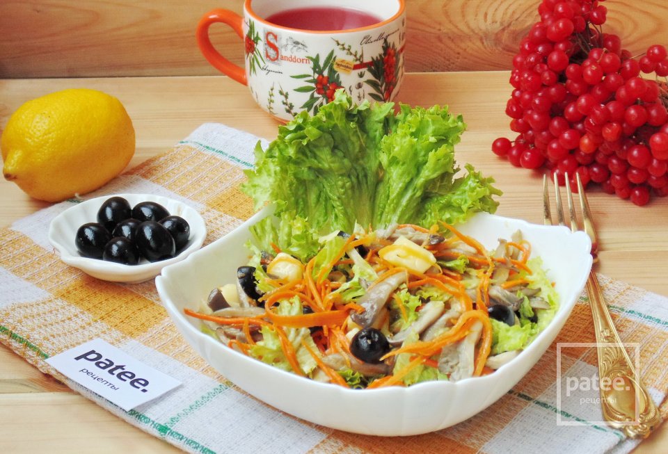 Салат с моцареллой и грибами - Шаг 11