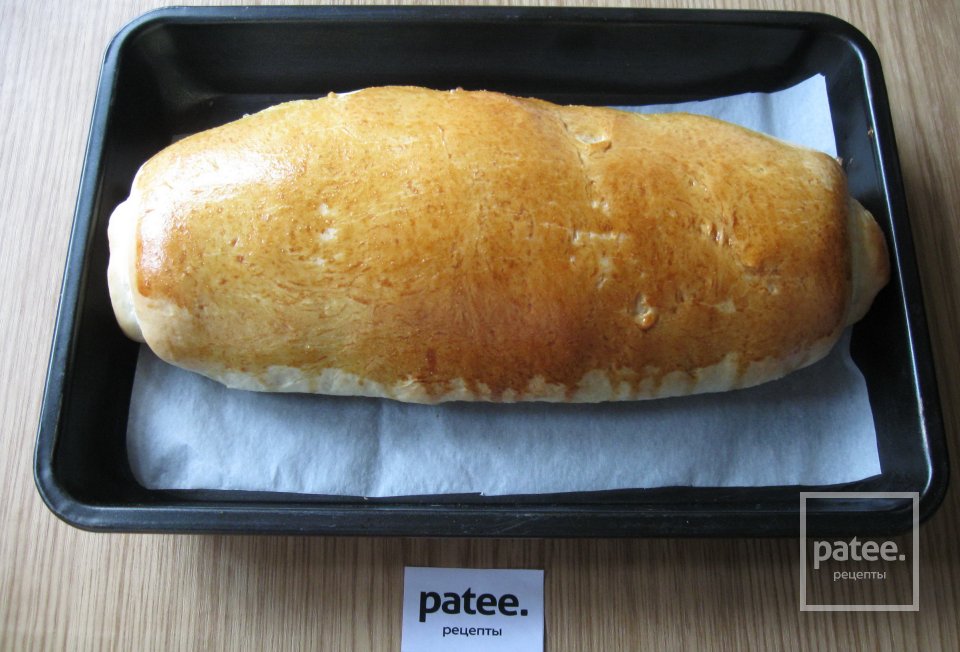 Сдобный рулет "Кофе с молоком" - Шаг 16