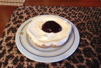 Порциональный чизкейк