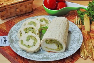Куриный рулет с брокколи
