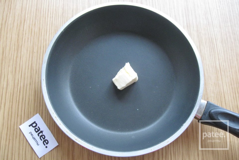 Салат с зеленой фасолью и грибами - Шаг 4