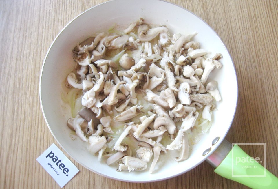 Паста с баклажаном и грибами - Шаг 9