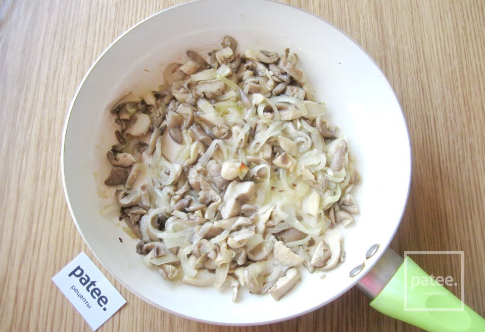 Паста с баклажаном и грибами - Шаг 10