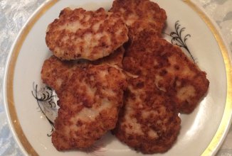 Куриные оладьи