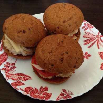 Гамбургеры - Шаг 1