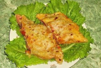 ФАРШИРОВАННЫЙ ЛАВАШ, ЗАПЕЧЕННЫЙ В ДУХОВКЕ